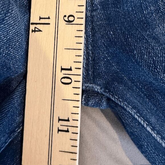 Mother Jeans High Waisted Rascal Ankle Slit Flip Double Shot Espresso Size 27 - Picture 15 of 16